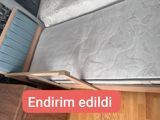 Tək nəfərlik çarpayı 90×190 ölçü Matraslıdı, təcili evdən çıxmalıdı — Çarpayılar