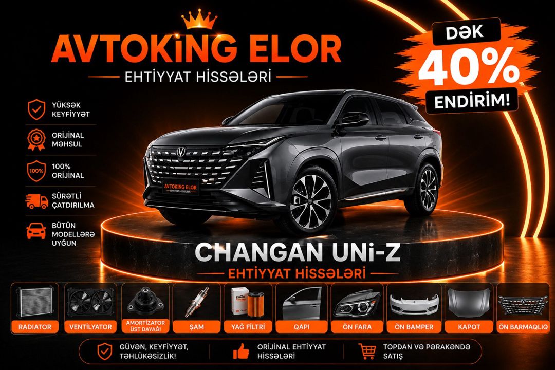 "Changan Uni-Z" ehtiyat hissələri — Ehtiyat hissələri və aksesuarlar, Bakı
