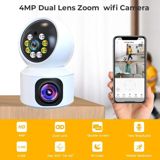 Wi-Fi PTZ kamera 360°FHD 3MP/2K+64GB — N1 Kamera Dünyası
