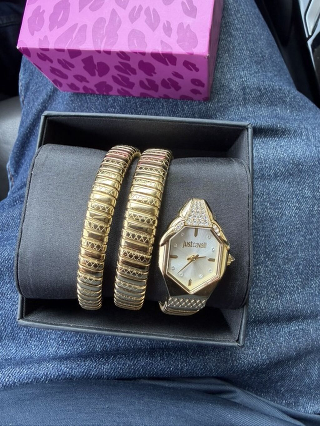 Just Cavalli qadın saat və bilərzik seti - Brend: Just Cavalli - Set — Aksesuarlar, Bakı (2)