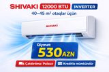 Kondisioner Shivaki 12000 BTU İnverter — Shivaki Electronics