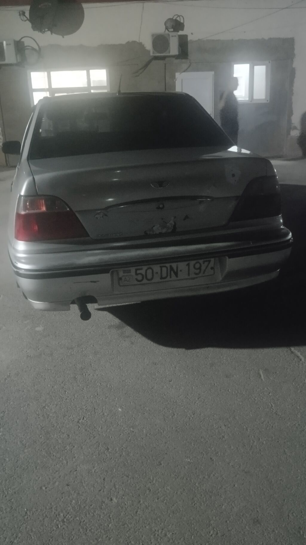 Daewoo Nexia sedan - Kuzov: 4 qapılı sedan, gümüşü rəng - Mühərrik və — Daewoo, Bakı (3)