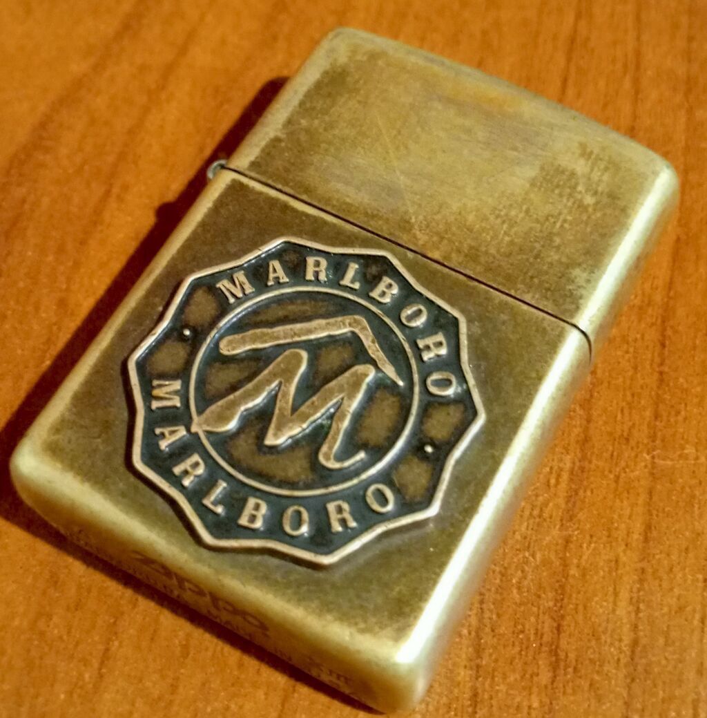 Zippo külçə metal alışqan – Marlboro seriyası - Brend: Zippo - Ölkə