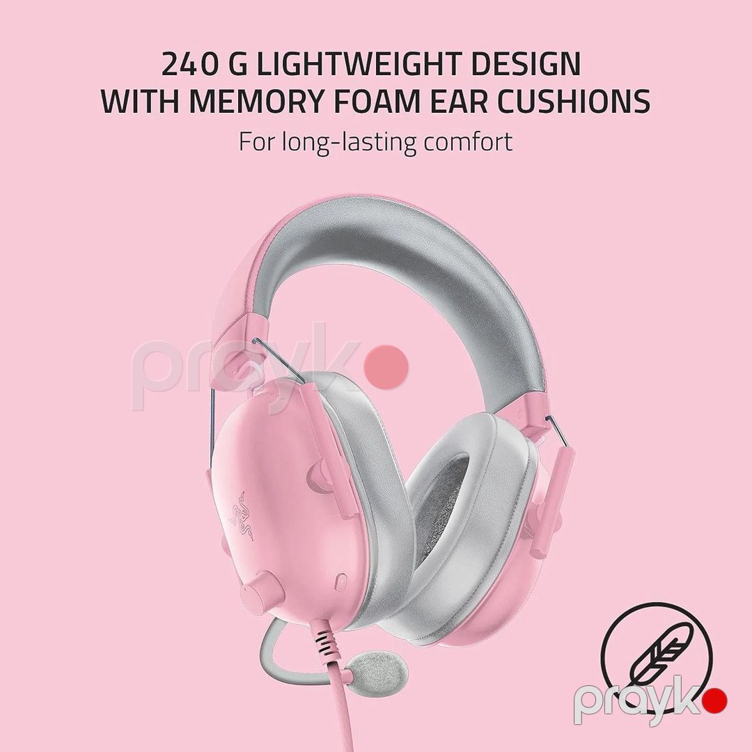 Razer BlackShark V2 X Gaming Headset, 7.1 Surround Sound Capable, TriForce 50mm Drivers, 3.5mm Jack, — Elektronika, Bakı (3)