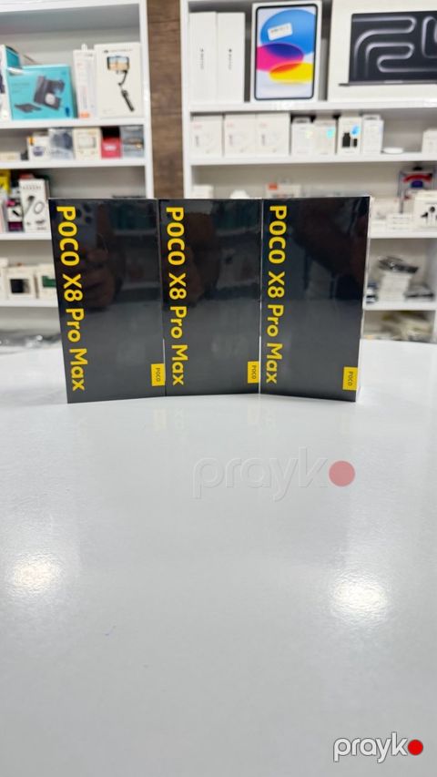 Xiaomi Poco X8 Pro Max Black 512GB/12GB — Bakı