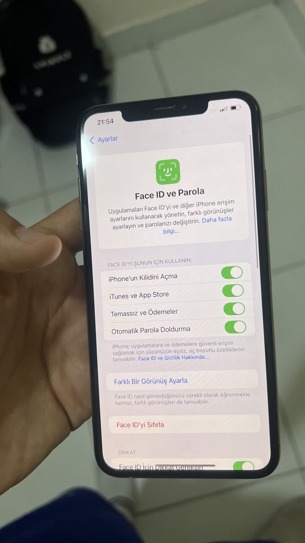IPhone Xs Max, 64 GB, Matte Gold, Face ID