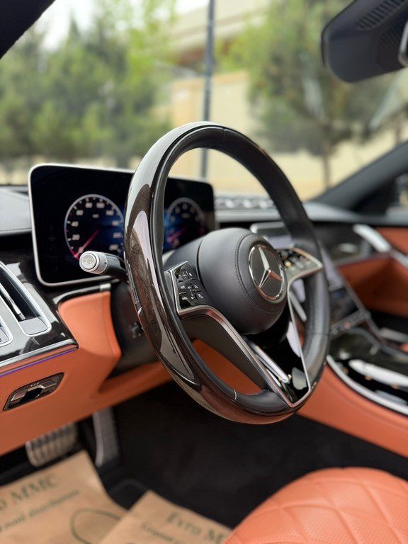 Mercedes S 450 4MATIC, 3.0 L, 2020 il, 46 000 km — Avtomobillər, Bakı (9)