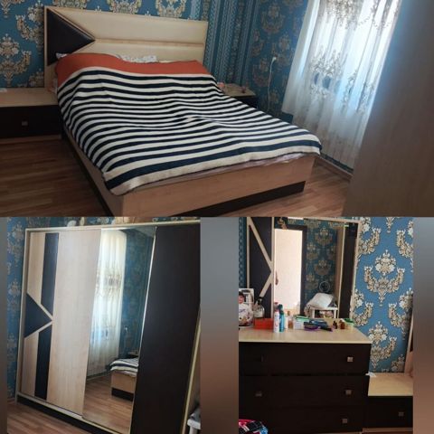 Yatağ Mebeli 330₼Satilir. Matras daxil. Baza yoxdu. Ünvan: Qobu. Ema🩶 — LaLə Nəsirova — Mebel