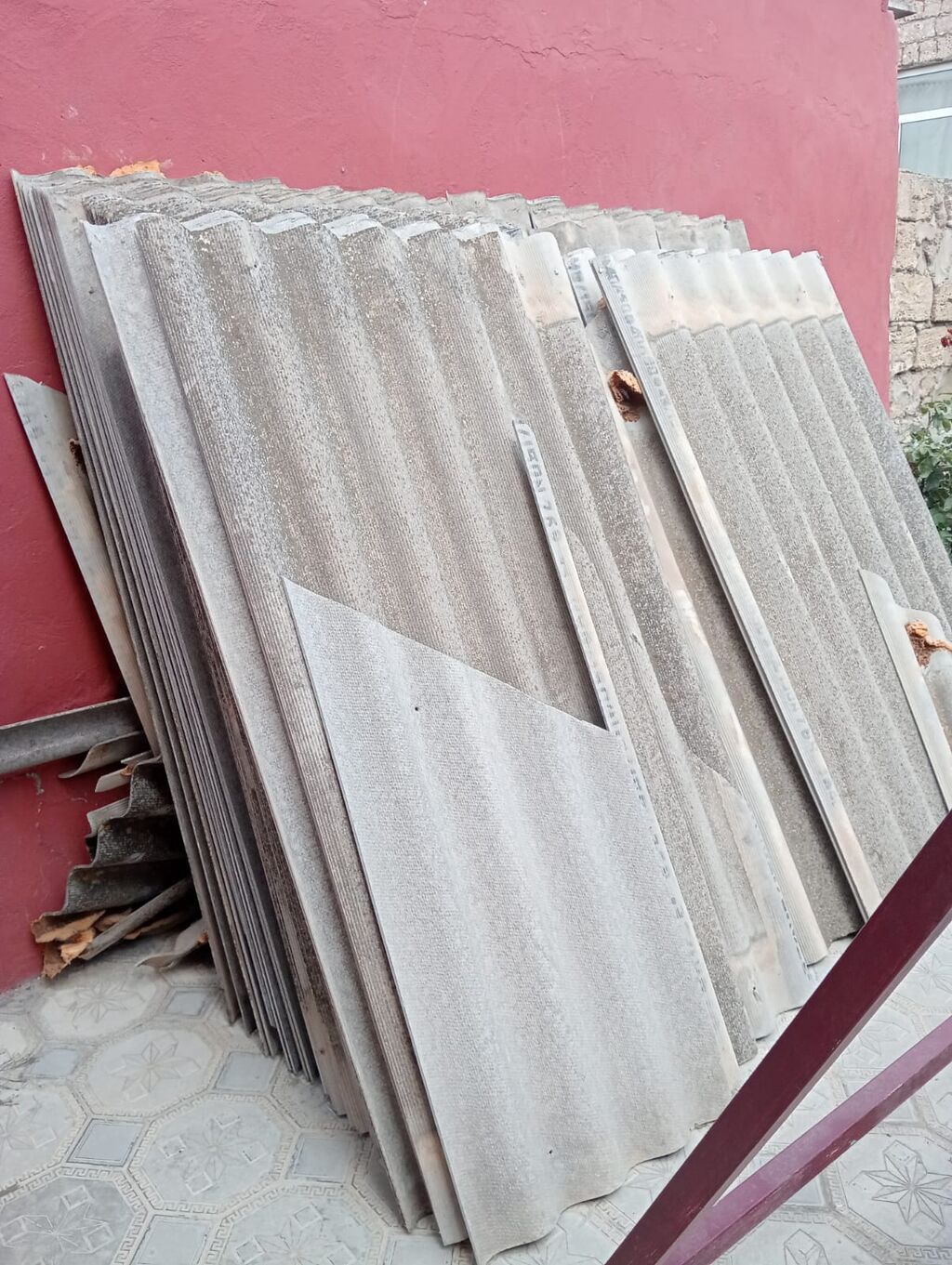 2 ci əl şiferlər 4 ₼ istəyən əlaqə saxlasın — Dam örtükləri, Digah (7)