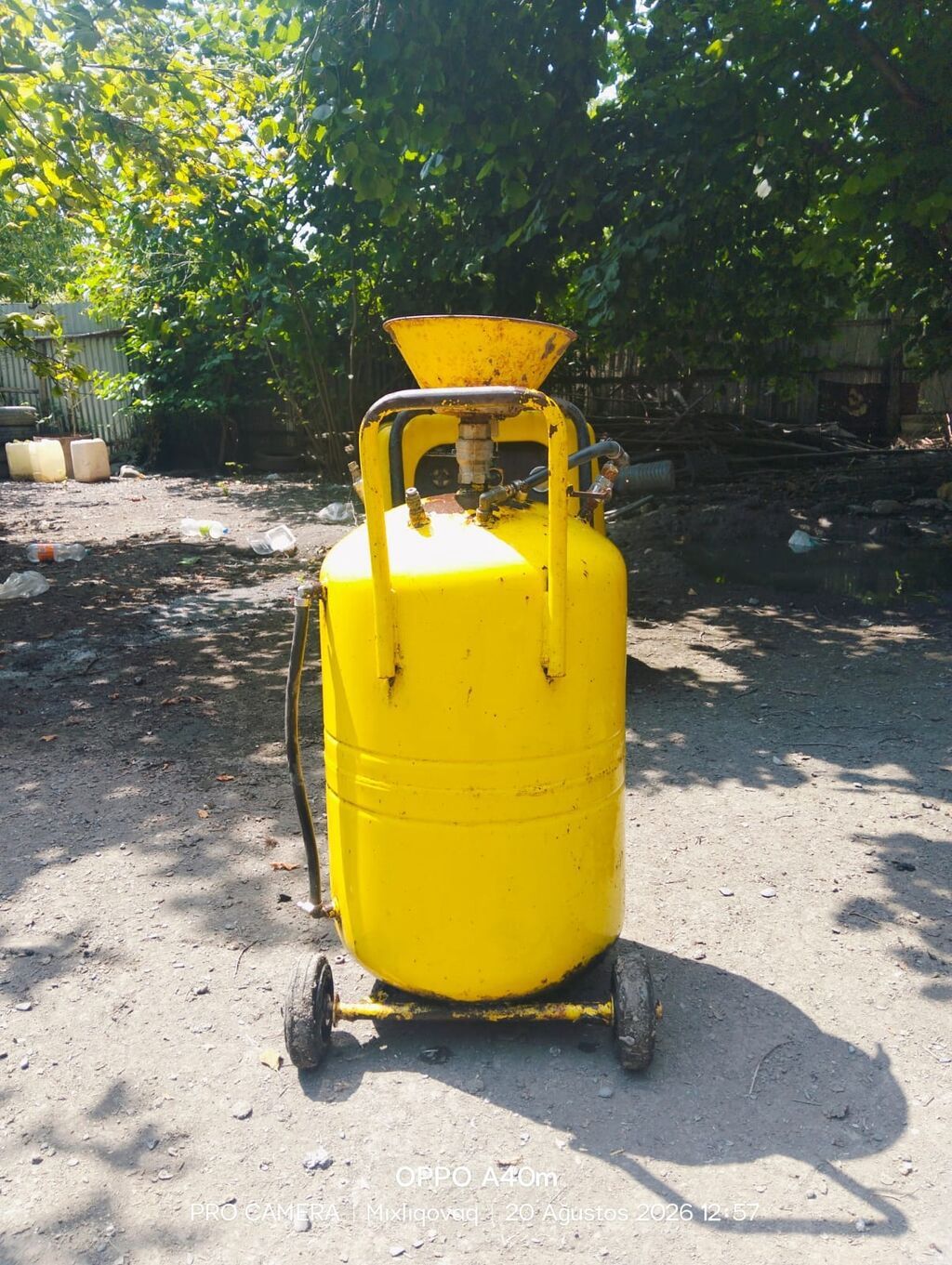 Aydın Trafo ATSC 200 yüksək təzyiqli yuma aparatı və köpük/göbələk — Mallar, Qəbələ (2)