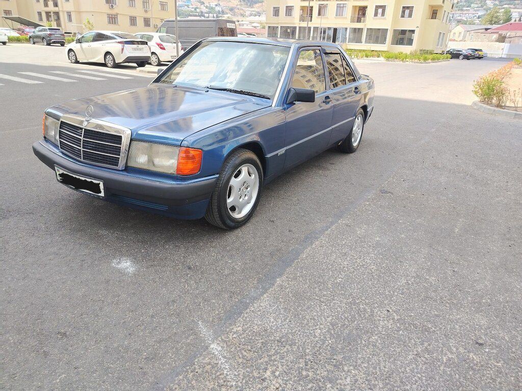 Mercedes 190, 2.0 L, 1990 il, 312 000 km — Avtomobillər, Bakı (3)