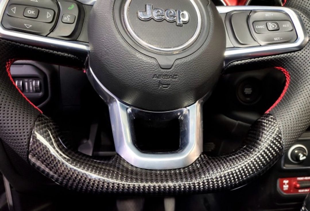 Jeep Wrangler karbon sükanı — Ehtiyat hissələri və aksesuarlar, Bakı (8)
