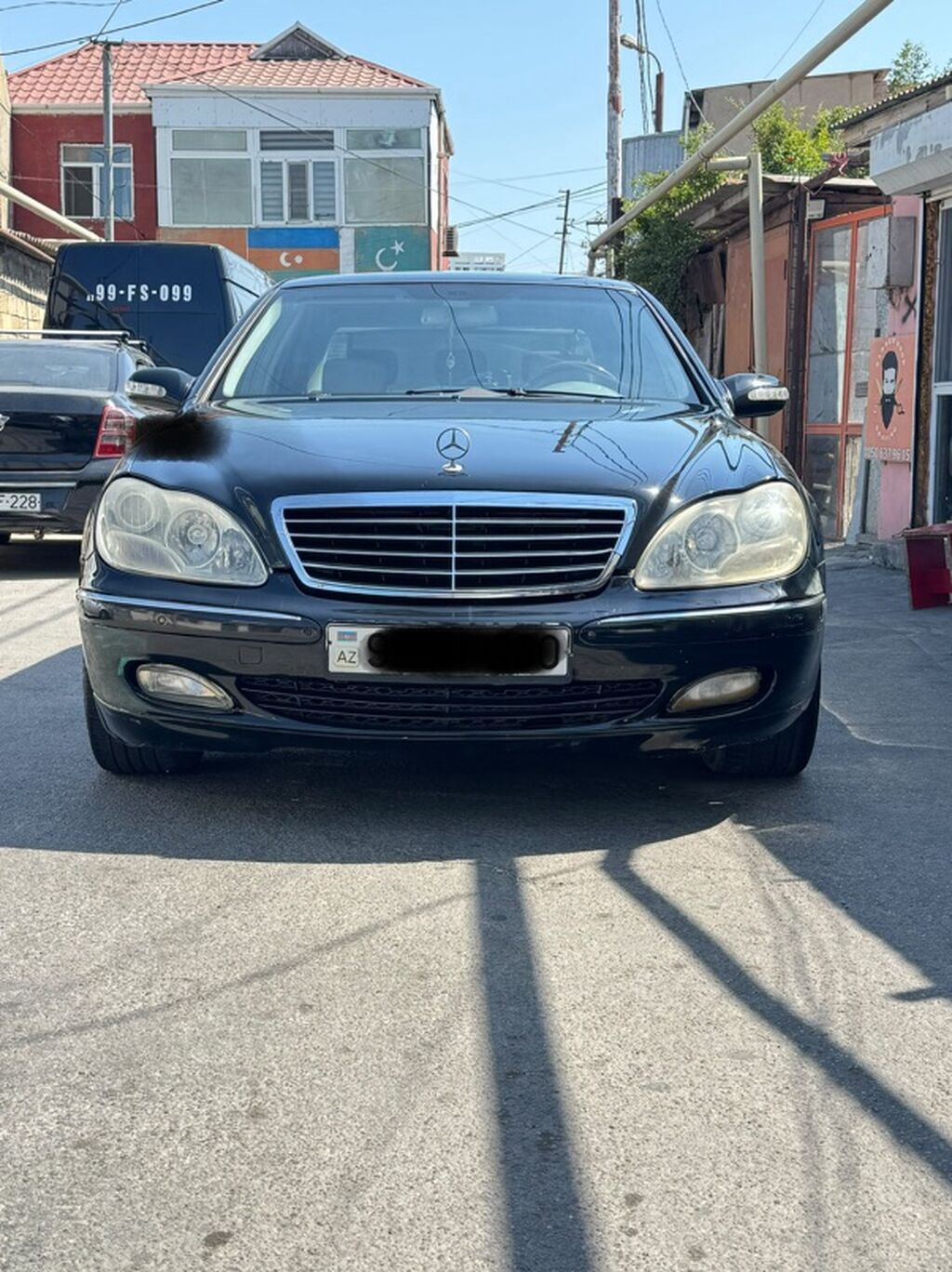 Mercedes-Benz S-Class (W220), s350 qara sedan Xüsusiyyətlər: - Kuzov — Avto, Bakı