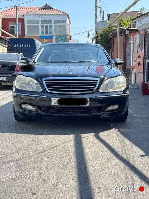 Mercedes-Benz S-Class (W220), s350 qara sedan Xüsusiyyətlər: - Kuzov