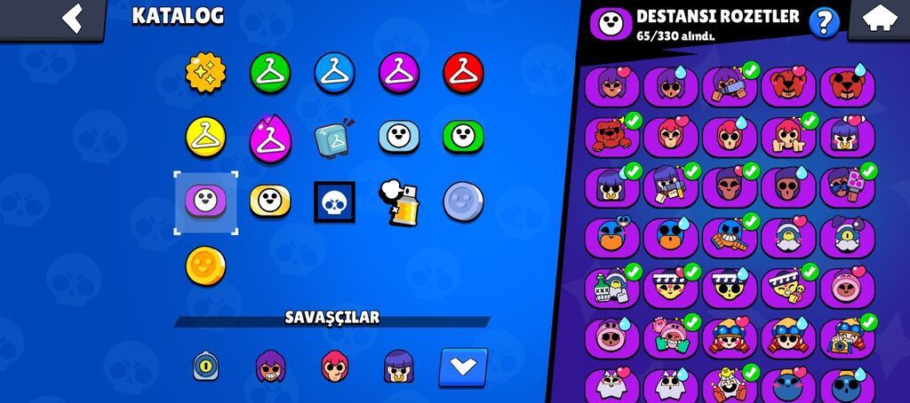 Brawl Stars hesabı – zəngin kolleksiya və kosmetiklər Xüsusiyyətlər — Mallar, Bakı