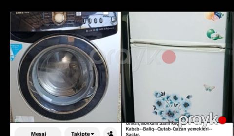 Məişət texnikası dəsti 1) Paltaryuyan maşın – Samsung Diamond 6.0 kg