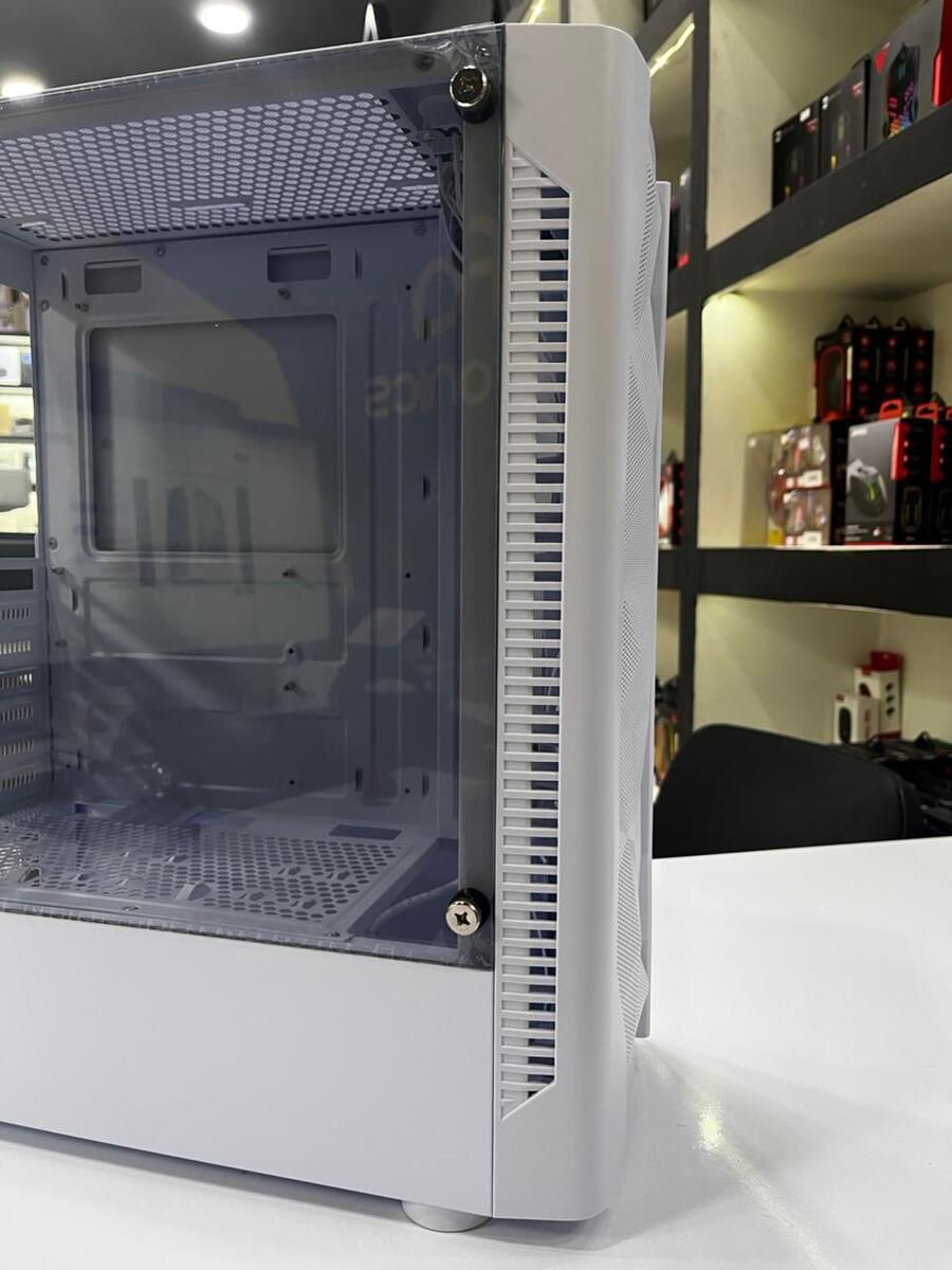 Gaming Case "GameKM IceDrill Atx (White)" — Elektronika, Bakı (5)