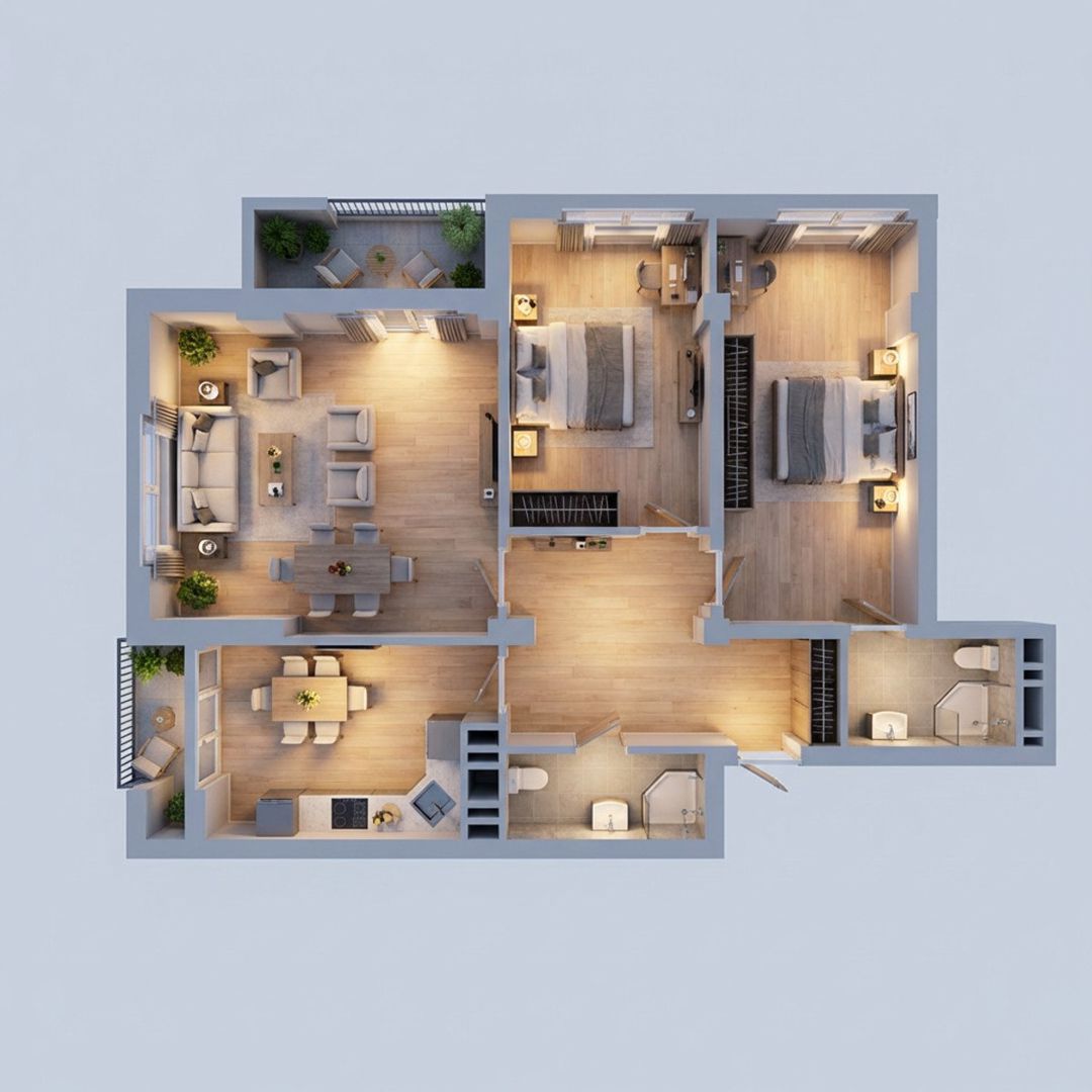 Satılır 3 otaqlı yeni tikili 118 m² — Mənzil, Bakı (11)