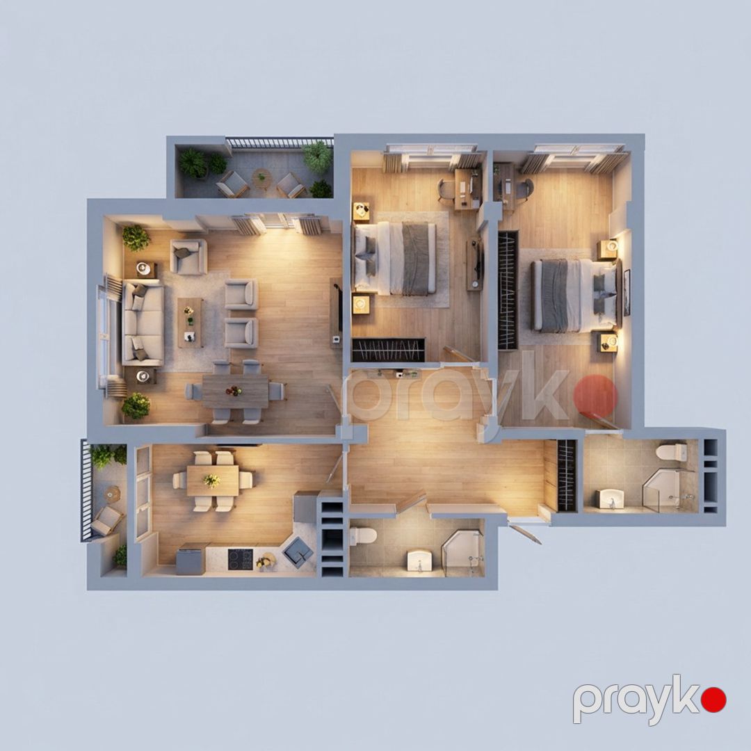 Satılır 3 otaqlı yeni tikili 118 m² — Mənzil, Bakı (11)
