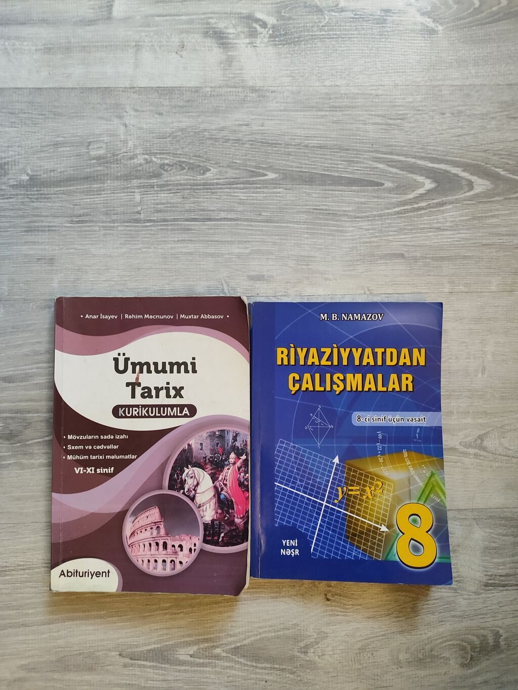 Tədris vəsaitləri paketi 1) Ümumi Tarix – Kurikulumla (VI–XI sinif) -
