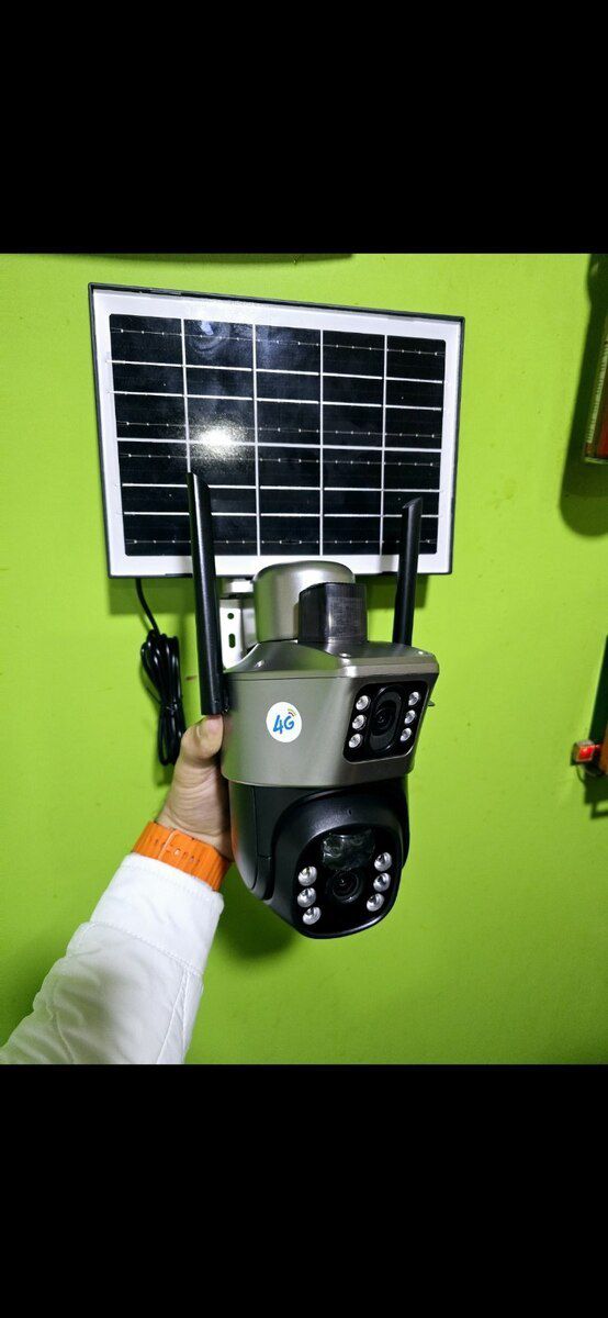 4G solar PTZ360° 2 kamera 12MP/4K+64GB — Təhlükəsizlik sistemləri, Bakı