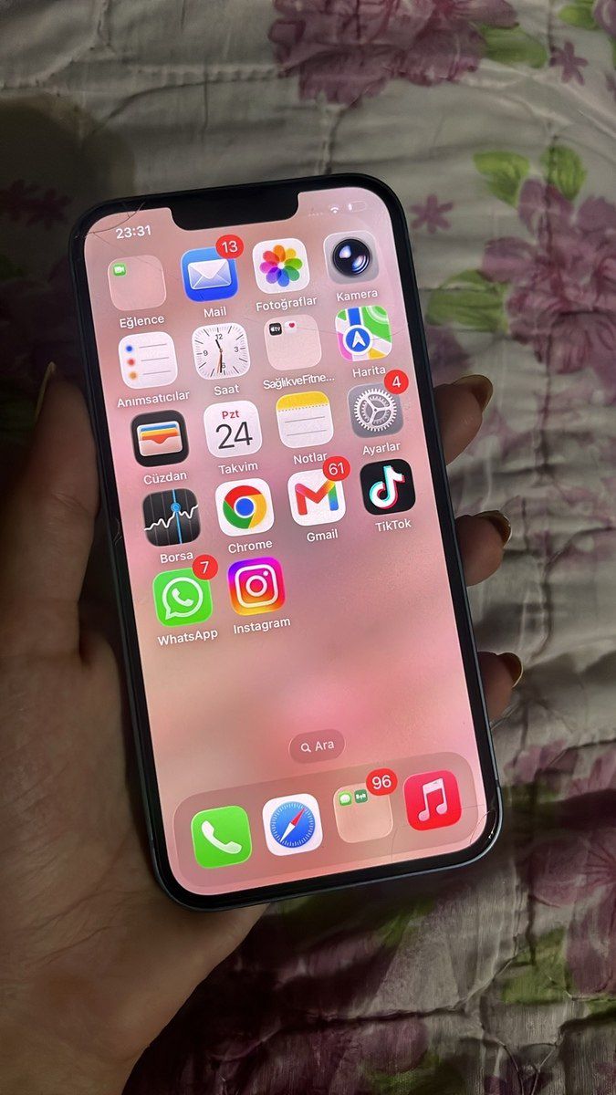 Apple iPhone 14 Blue 128GB/4GB — Smartfonlar, Sumqayıt (3)