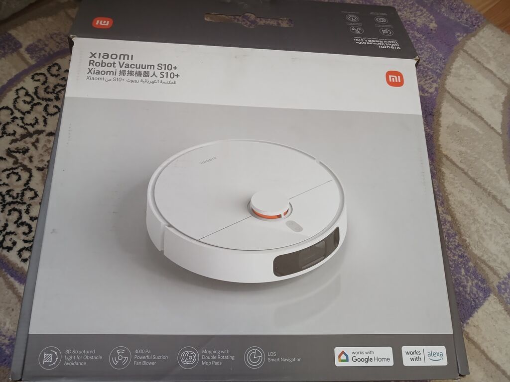 Xiaomi Robot Vacuum S10+ – ağıllı robot tozsoran və yuyucu — Elektronika, Masazır (2)