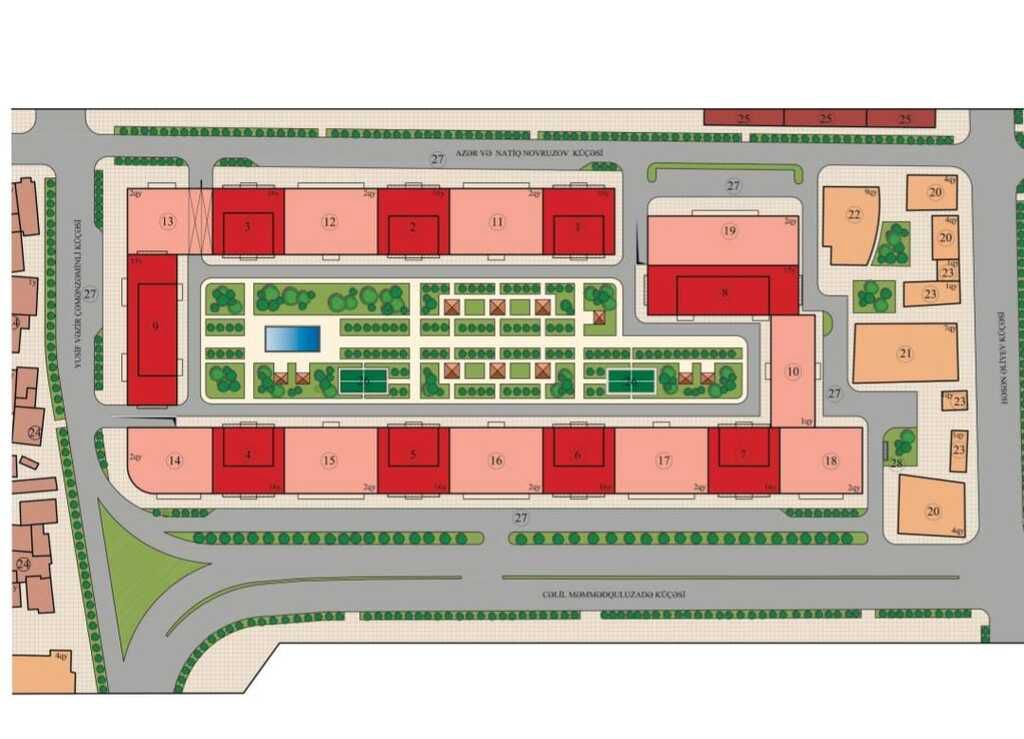 Satılır 3 otaqlı yeni tikili 89.7 m² — Mənzil, Bakı (4)