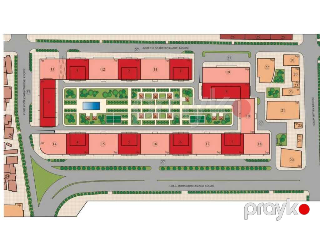 Satılır 3 otaqlı yeni tikili 89.7 m² — Mənzil, Bakı (4)
