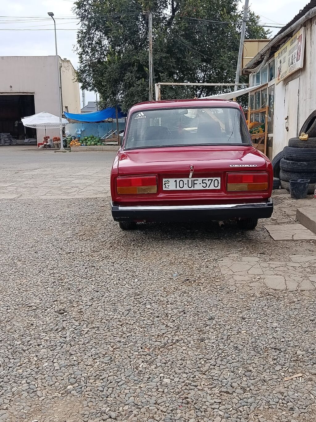 VAZ 2107, qırmızı sedan Xüsusiyyətlər: - Kuzov: 4 qapılı sedan — Avto, Cəlilabad (7)