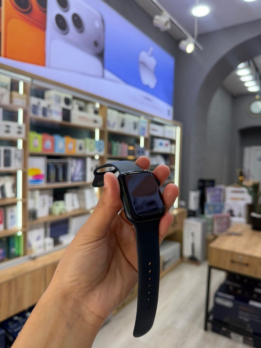 Apple Watch Series 7 Aluminum Midnight 45mm — Elektronika, Bakı