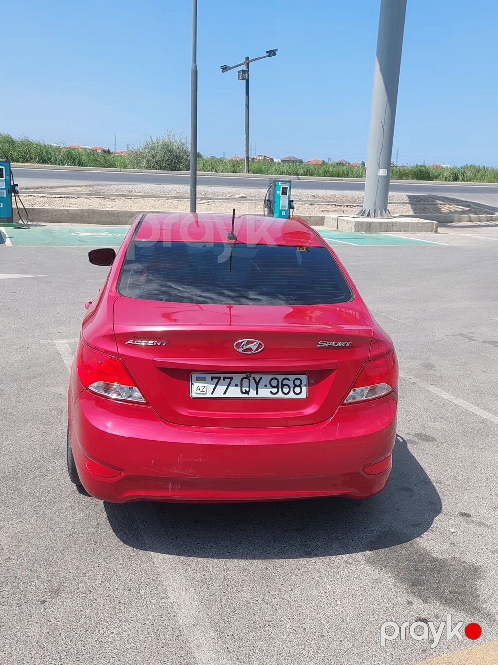 Hyundai Accent: 1.6 l | 2017 il Sedan 77-QY-968 — Avto, Bakı (2)