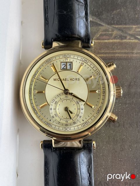 İşlənmiş, Qol saatı, Michael Kors, rəng - Qızılı