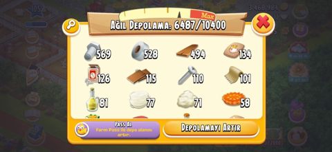 Salam Hay Day oyun hesabi 105lvl Dolu hesabdir deyerinden ucuz satilir
