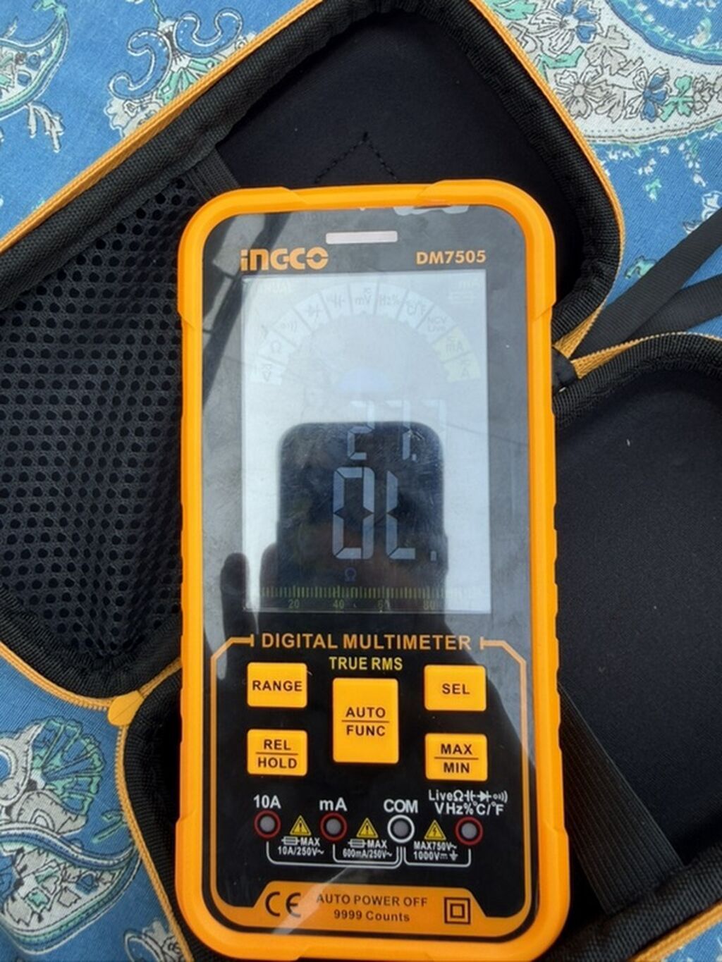 INGCO DM7505 Digital Multimetr Tamamilə yenidir, istifadə olunmayıb — Alətlər, Sumqayıt (6)