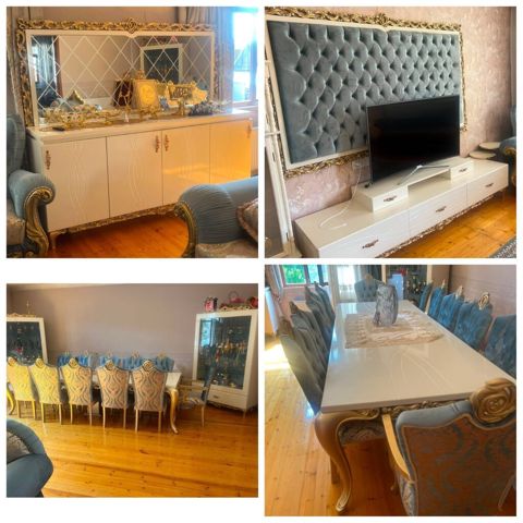 Qonaq otaq dest 2400azn satilir. Kamod+tv stend+2qorka+stol 12stul — Qobu