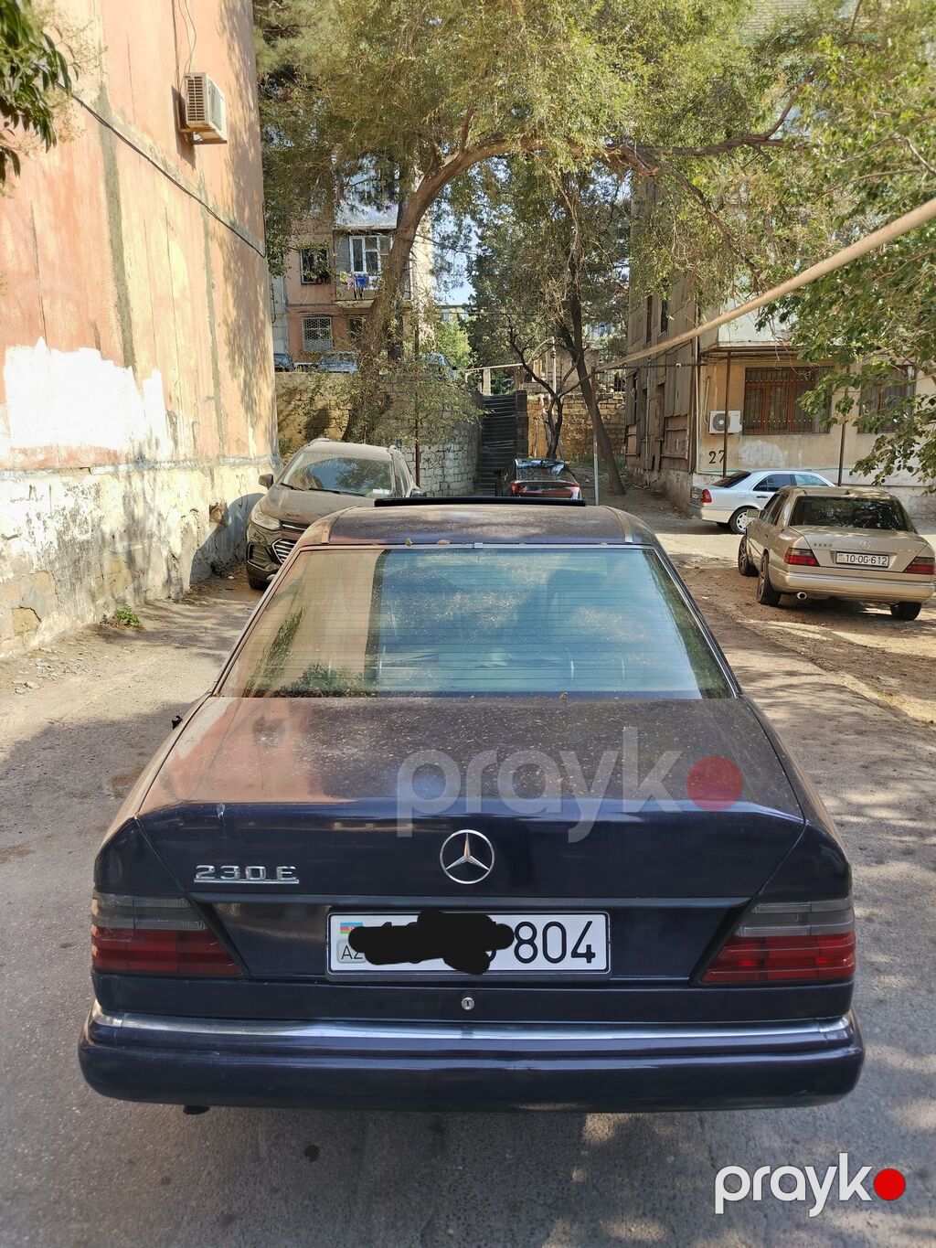 Mercedes-Benz E 230: 2.3 l | 1990 il Sedan 10-OG-612 — Avto, Bakı (3)