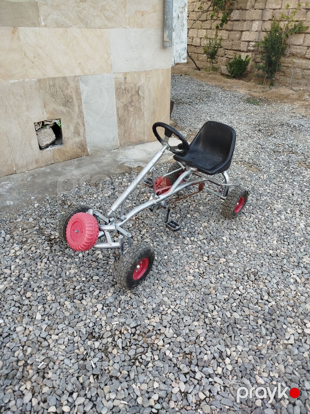 Uşaq üçün pedallı gokart - Mexaniki/pedallı idarəetmə: zəncir — Mallar, Digah (2)