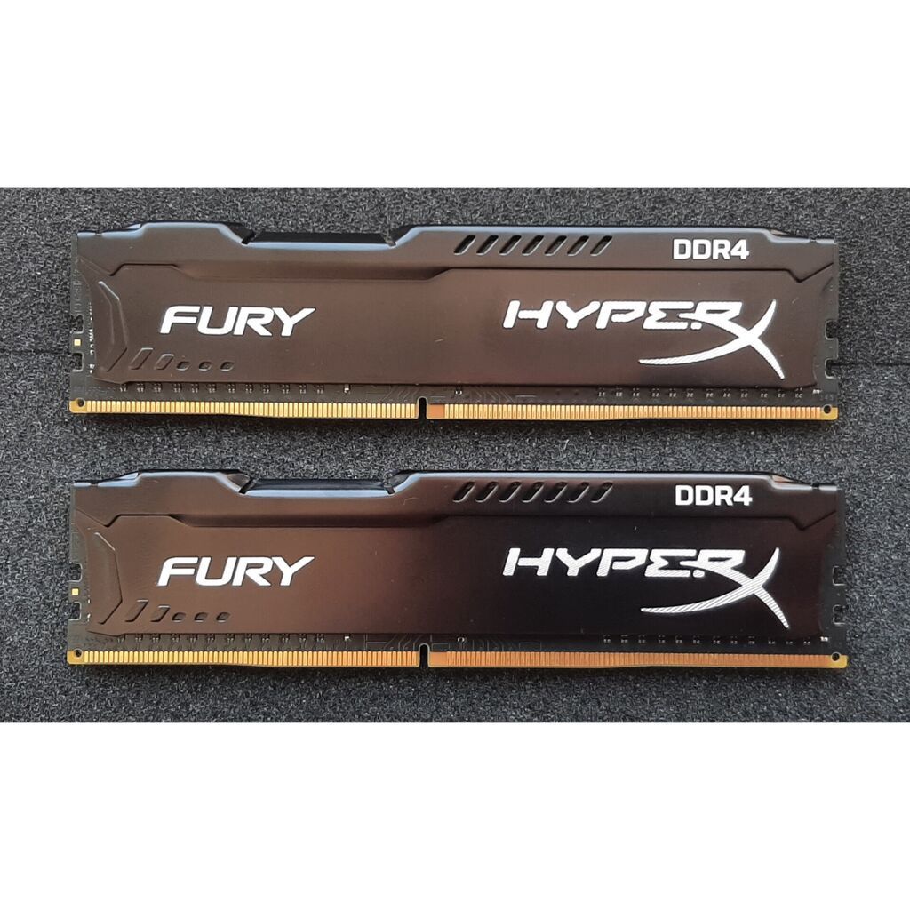 Operativ yaddaş - Ram Kingston HyperX Fury DDR4 2×4GB 2133MHz - 50 — Elektronika, Bakı