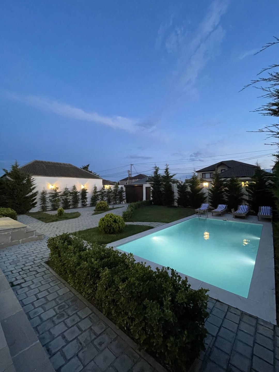 İcarəyə verilir 5 otaqlı həyət evi/bağ evi 350 m² — Ev, villa, Bakı (10)