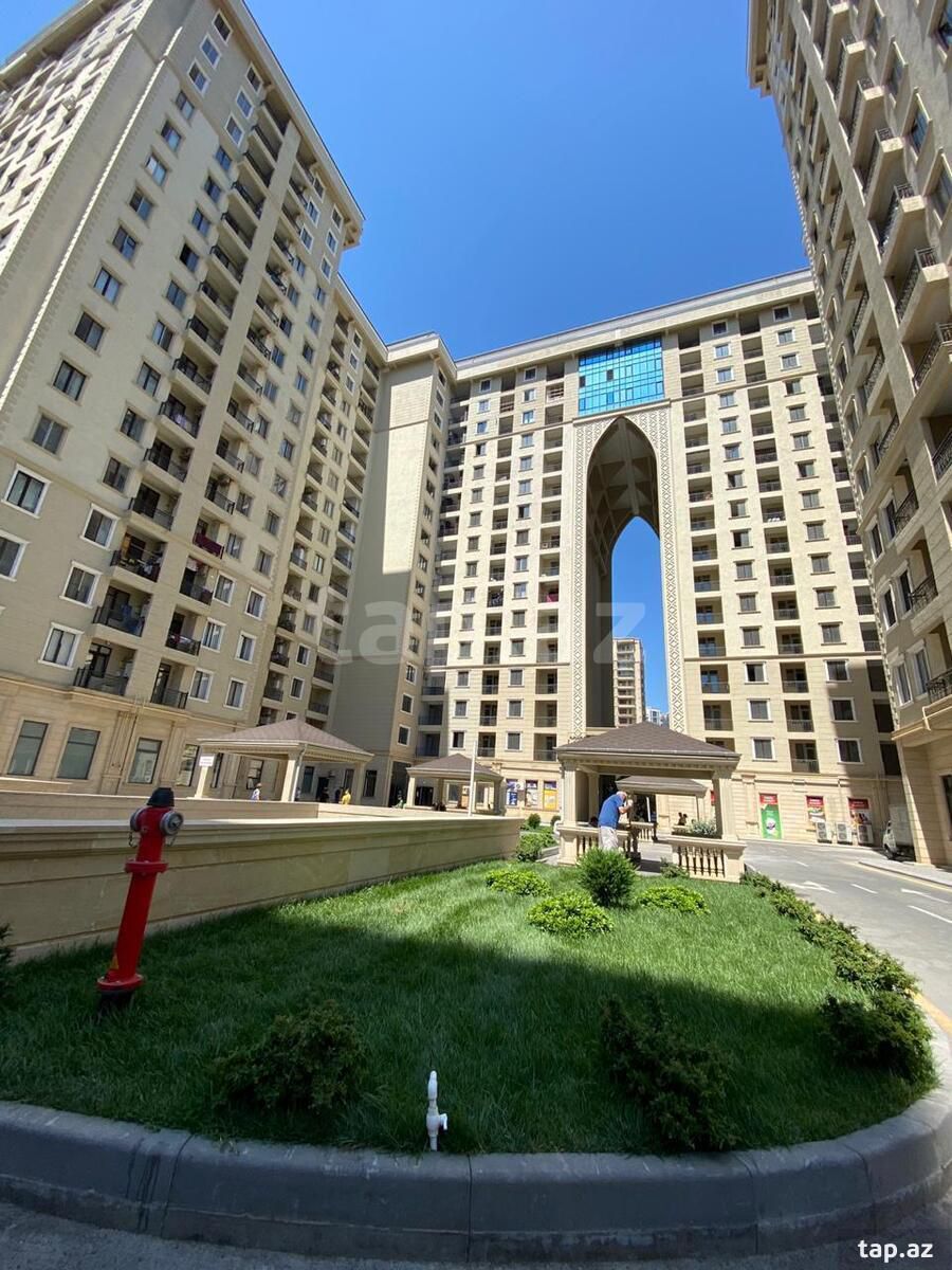 2-otaqlı yeni tikili, N.Nərimanov m., 80 m² — Daşınmaz əmlak, Bakı