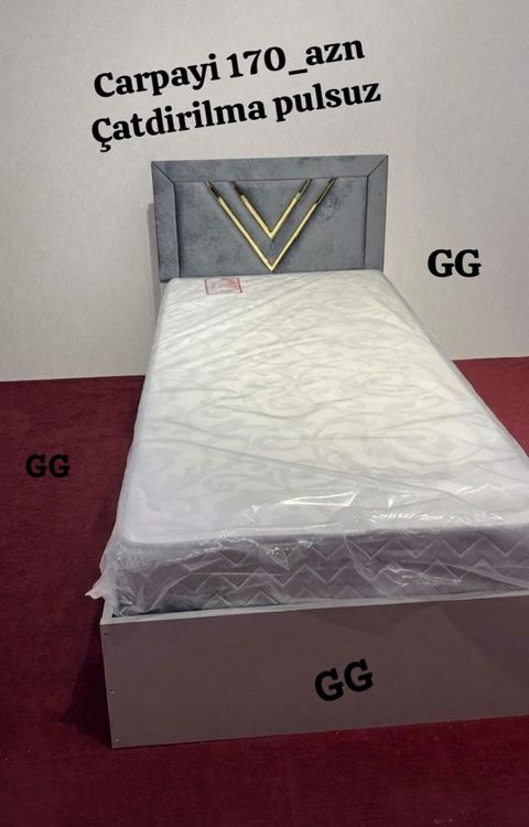 Yeni ve Sifarişle Çarpayi 170 azn Matras hediyye 🎁 Ölçü 2/90 Rəng