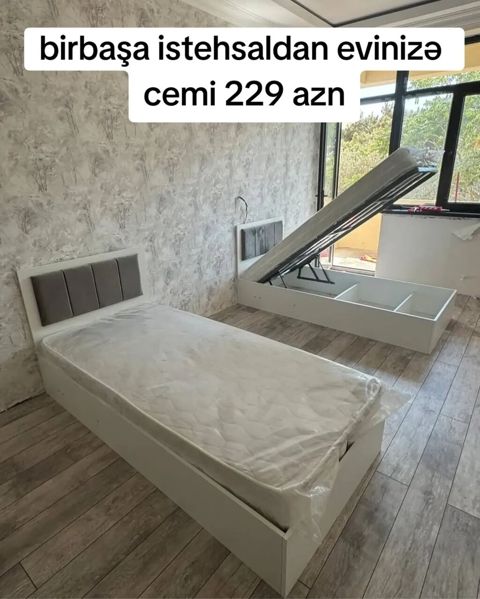 Yeni, Təknəfərlik çarpayı, Bazalı, Matras ilə