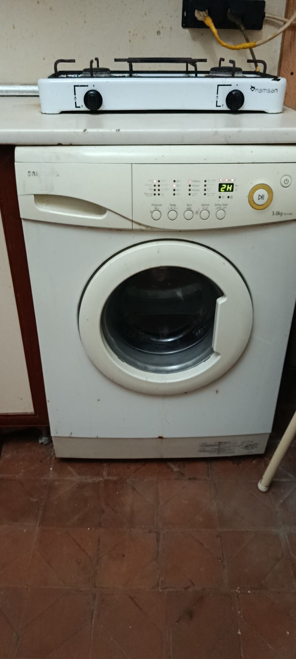 Samsung önyükləməli paltaryuyan maşın - Yükləmə həcmi: 5 kq - Ön — Paltaryuyan maşınlar, Bakı