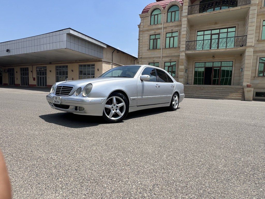 Mercedes E 270, 2.7 L, 2000 il, 554 000 km — Avtomobillər, İmişli (7)