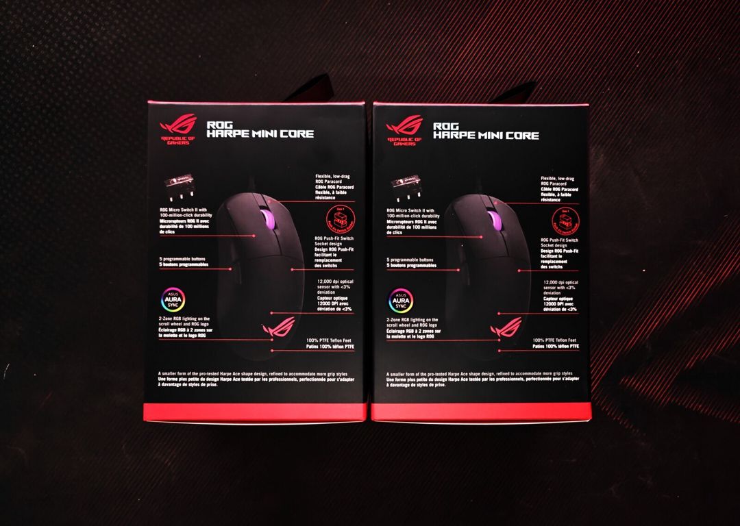 ASUS ROG Harpe Mini Core Wired Mouse — Periferik cihazlar, Bakı (3)