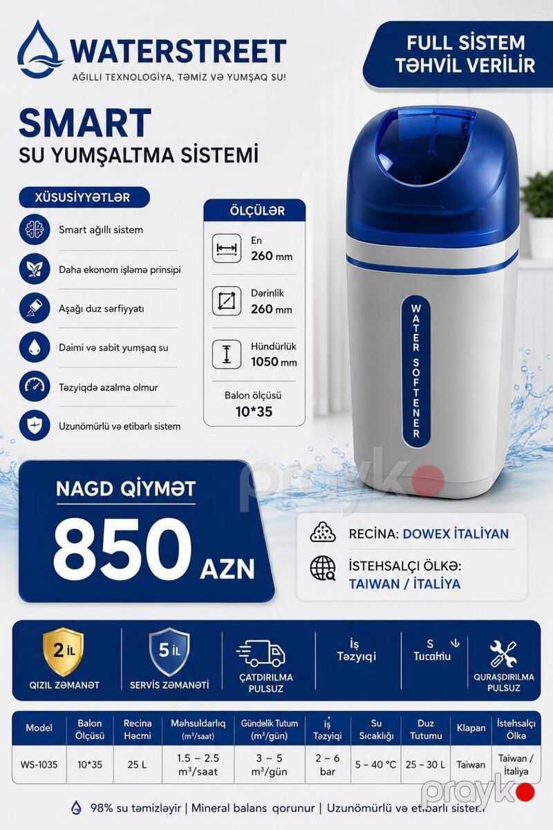 Su yumşaldıcı — Ev texnikası, Bakı (2)