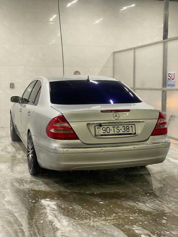 Mercedes E 240, 2.6 L, 2002 il, 350 000 km — Avtomobillər, Bakı (8)