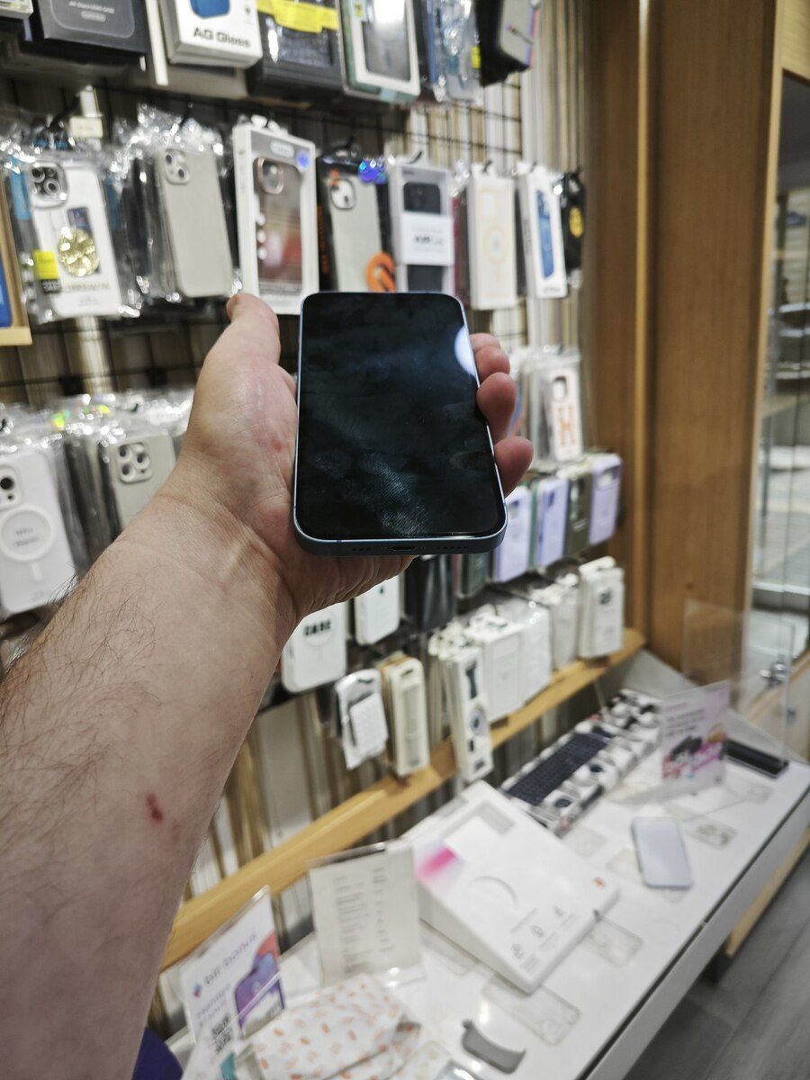 Apple iPhone 14 Blue 128GB/6GB — Mallar, Bakı (4)