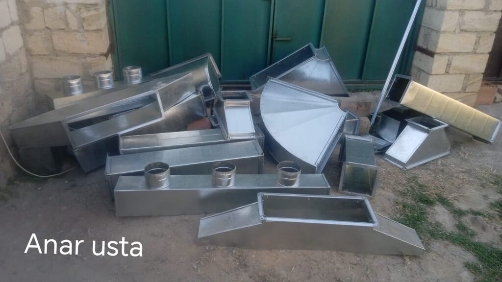 Havalandırma və tüstüsovurma sistemləri üçün sinklənmiş hava